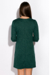 Платье с карманами 120PO7506 зеленый меланж