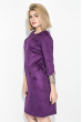 Платье (батал) с карманами 81PD400 фиолетовый