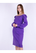 Платье фиолетовое 265P9031 фиолетовый