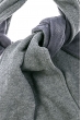 Шарф на флисе 254V002 серо-сизый