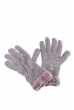 Перчатки женские 254V003 светло-серый