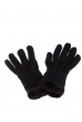 Перчатки женские 254V003 черный