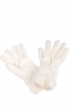Перчатки женские 254V003 молочный