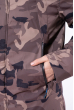 Куртка милитари 120PCHB9801-1 бежевый / темно-синий