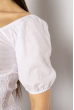 Блуза женская фасон Анжелика 635F005 белый