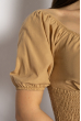 Блуза женская фасон Анжелика 635F005 бежевый