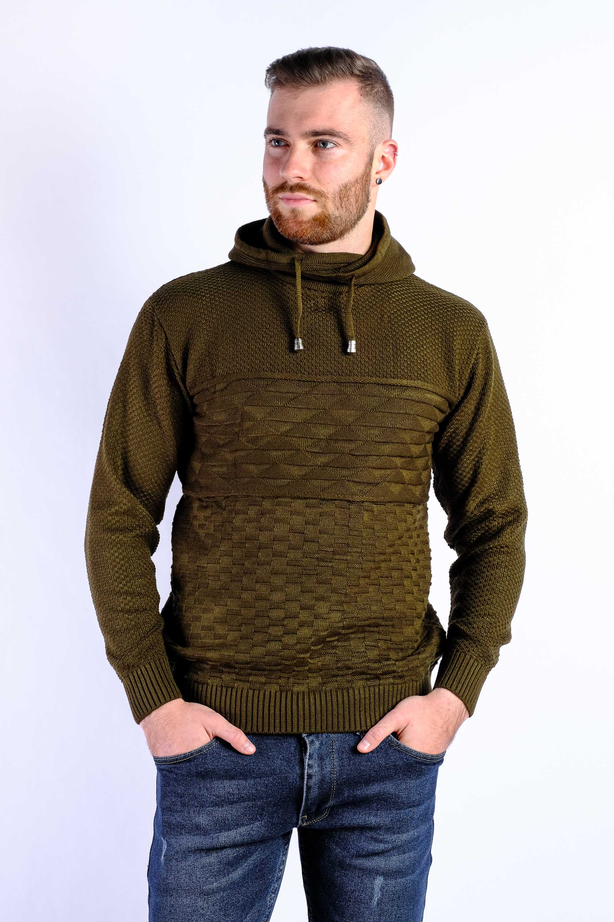 

Свитер мужской 85F516-5, Хаки