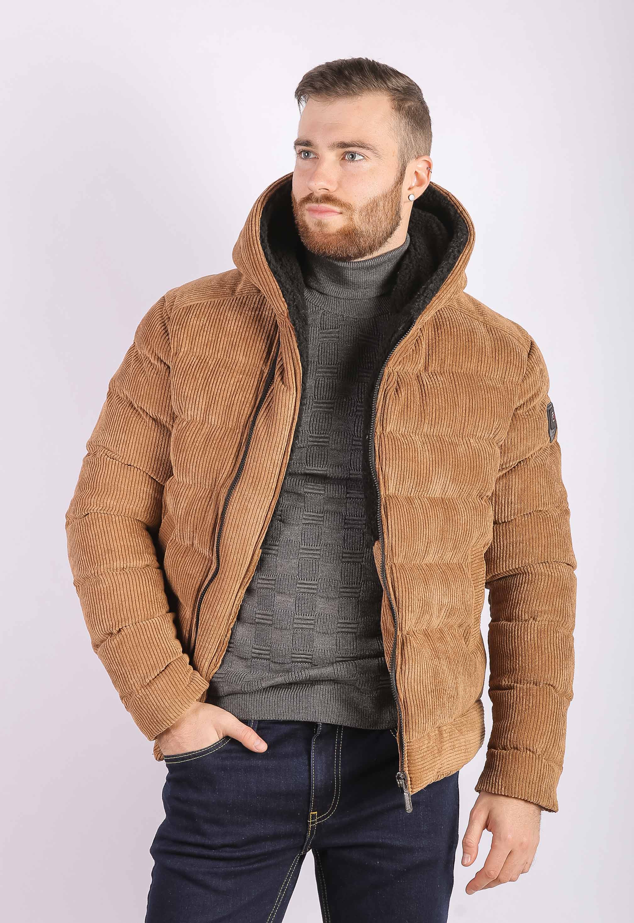 

Куртка мужская бежевая 711F1456-1, Бежевый