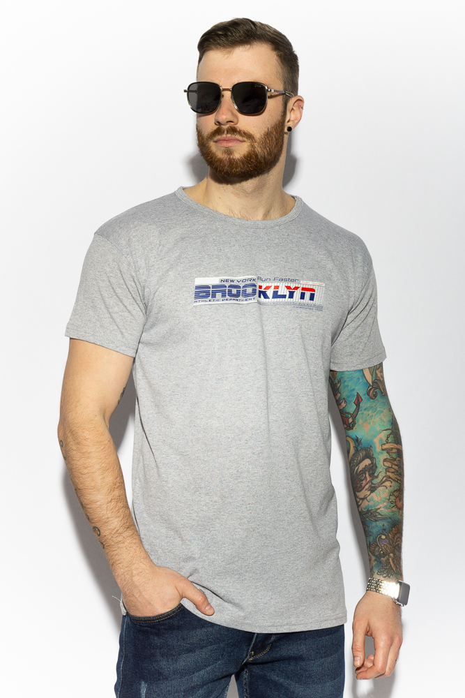 

Футболка brooklyn 85F351, Белый;бирюзовый;серый;серо-синий;бордо;красный;желтый;черный;темно-синий