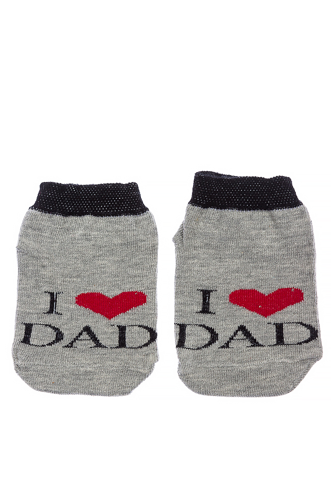 

Носки 120PUK001 junior I Love Dad, Меланж