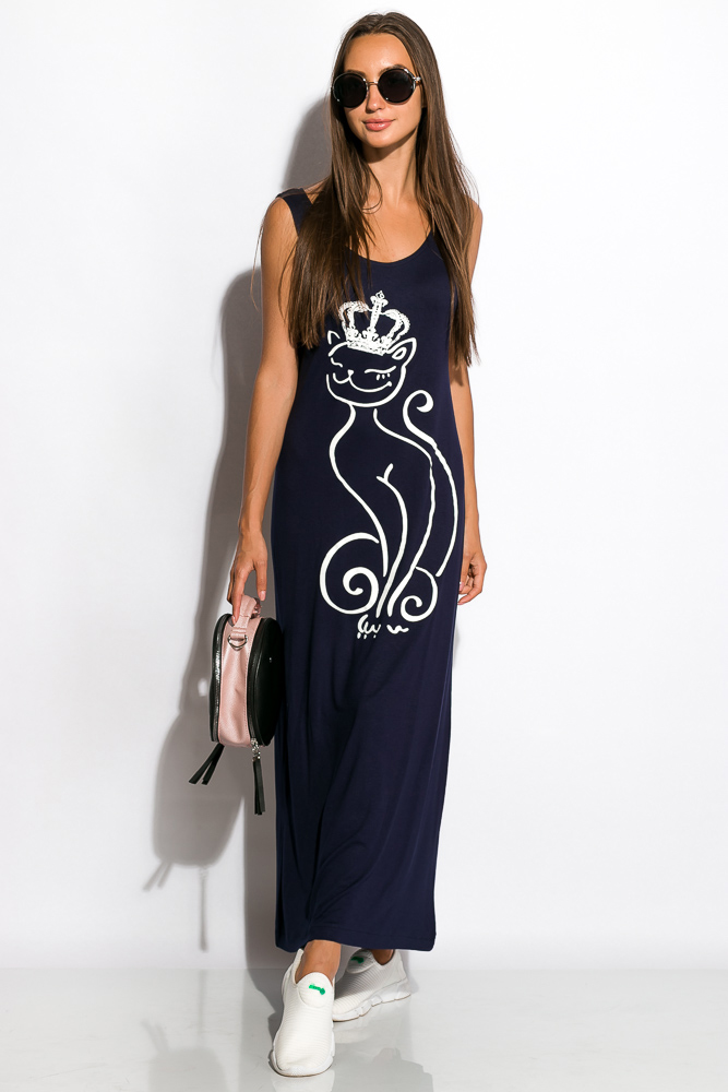 

Платье женское 120P133, Темно-синий