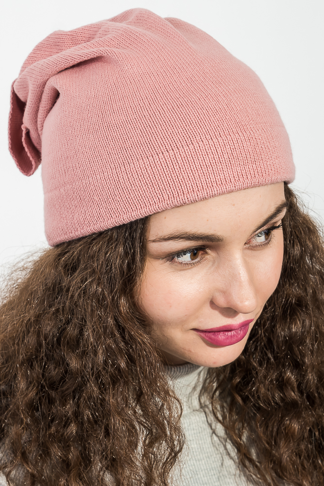 Шапка женская с бантом на затылке 65PF1616