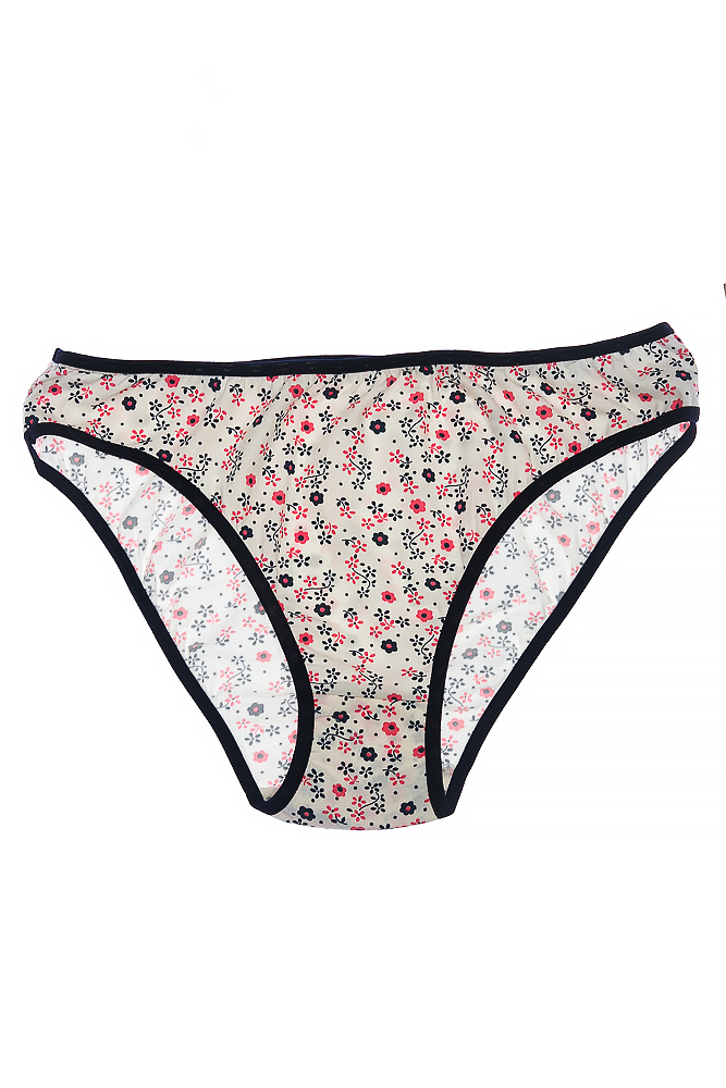 

Трусы женские 107P5670-2, Белый;молочно-коралловый;молочный/темно-синий;молочно-бордовый