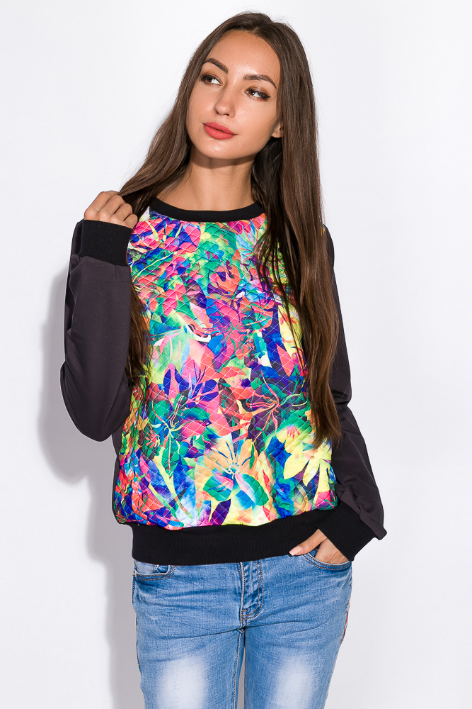 

Свитшот женский 120PM003, Темно-синий