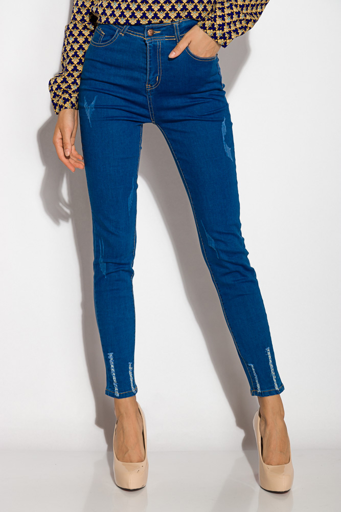 

Джинсы женские 105P1012-1, Светло-синий