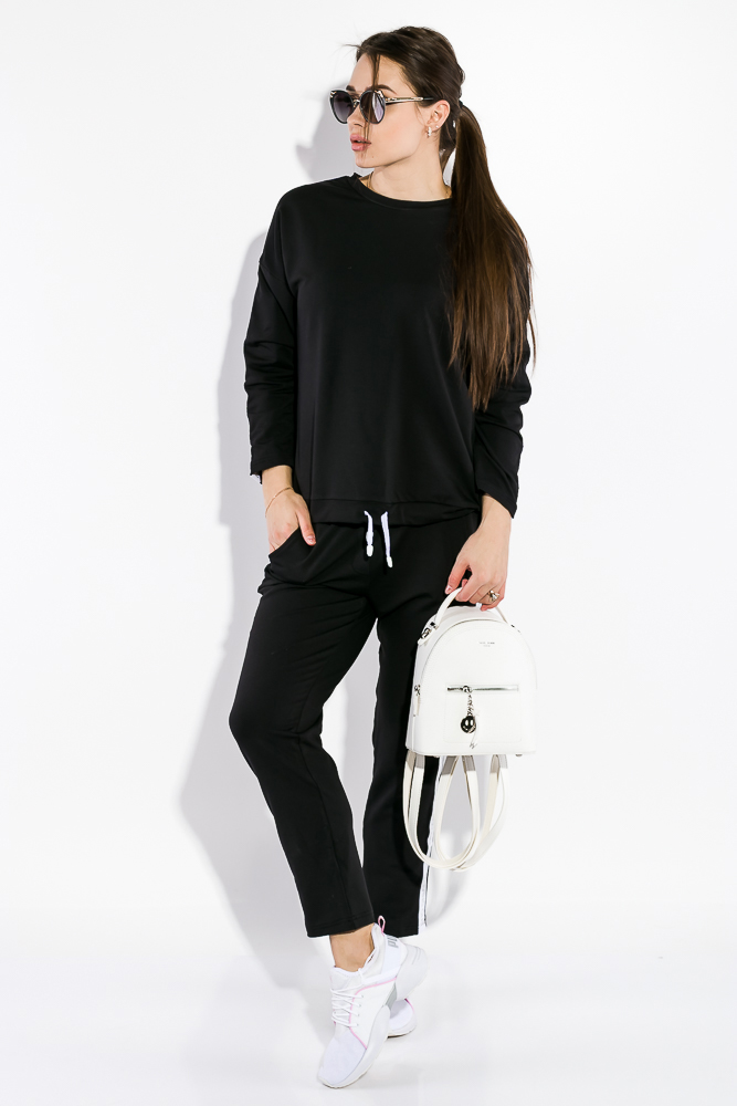 

Спортивный костюм женский длинный рукав 64PD321-2, Мятный;персиковый;черный