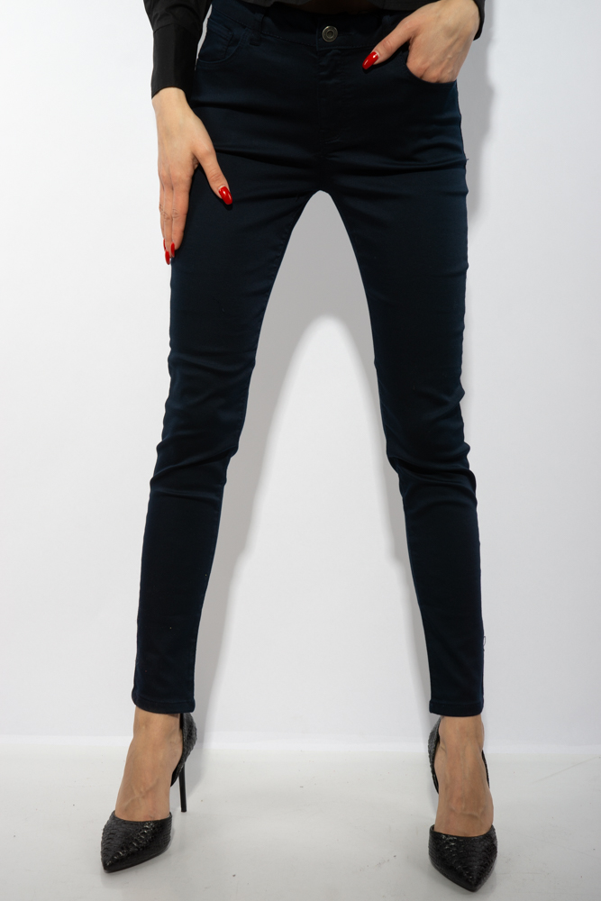 

Брюки женские Skinny 622F001, Чернильный