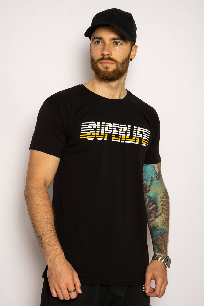 

Футболка Superlife 85F0331, Темно-серый меланж;черный;кирпичный;голубой;белый;бежевый;красный;светло-серый меланж