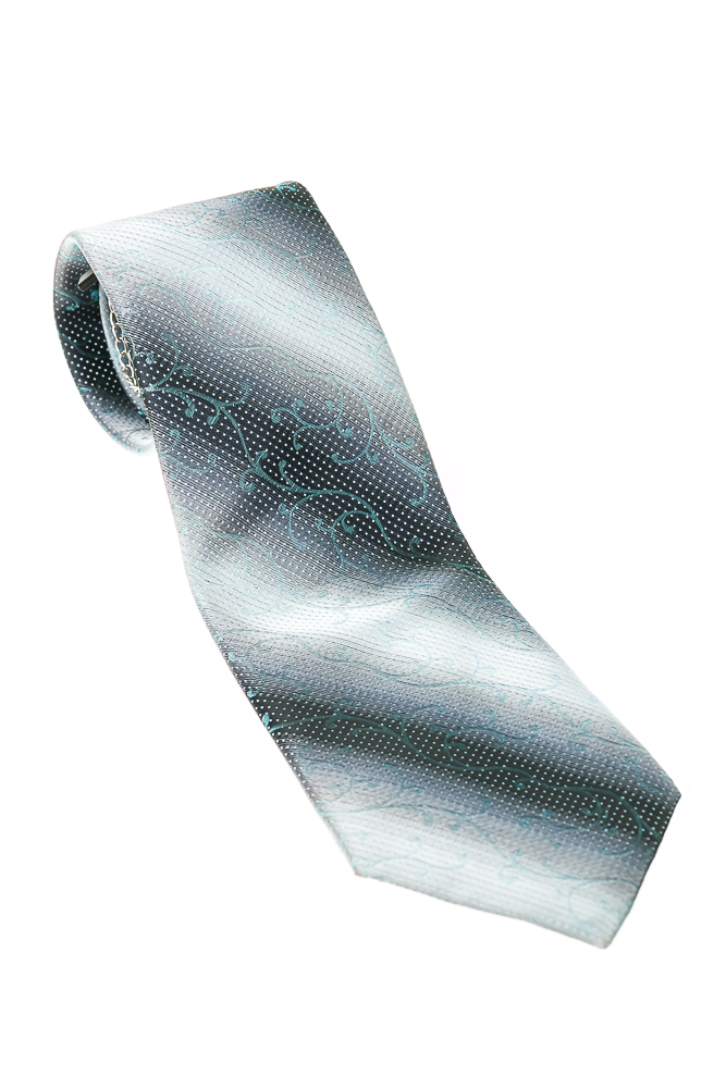 Галстук мужской комбинация принтов «Горох/Вензеля» 50PA0003-3