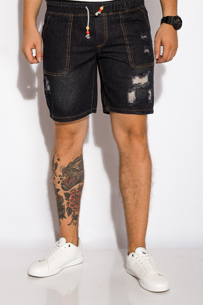 

Шорты 459V001, Голубой;грифельный