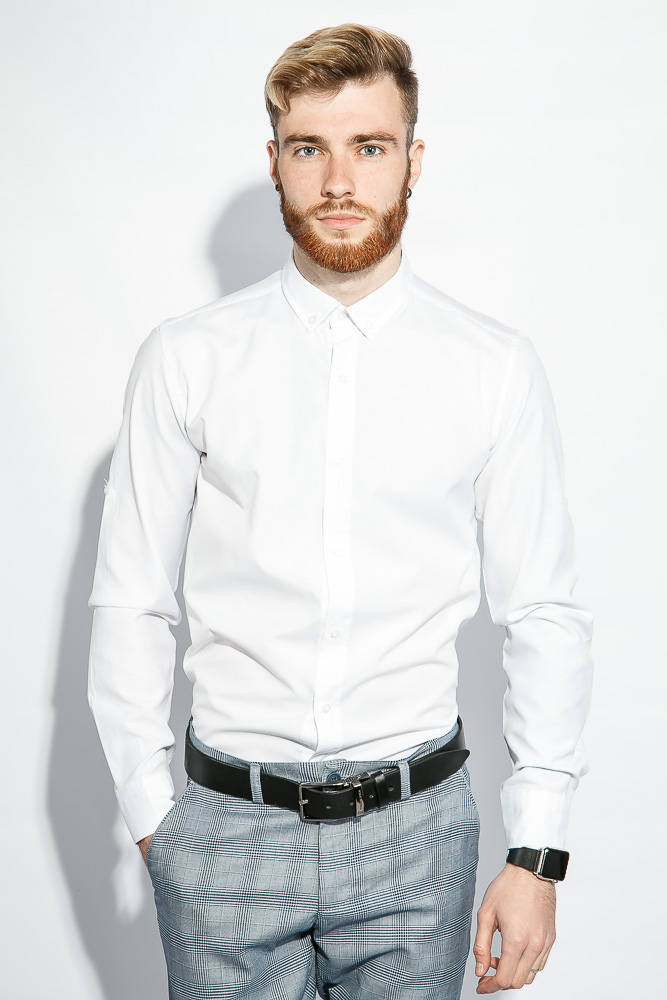 Рубашка мужская базовая 333F008-1