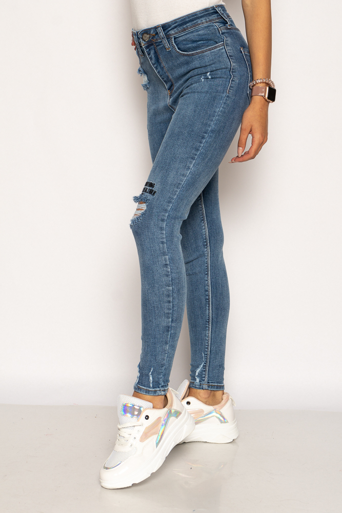 Акція на Стильные джинсы женские 134P400 від Time Of Style - 2