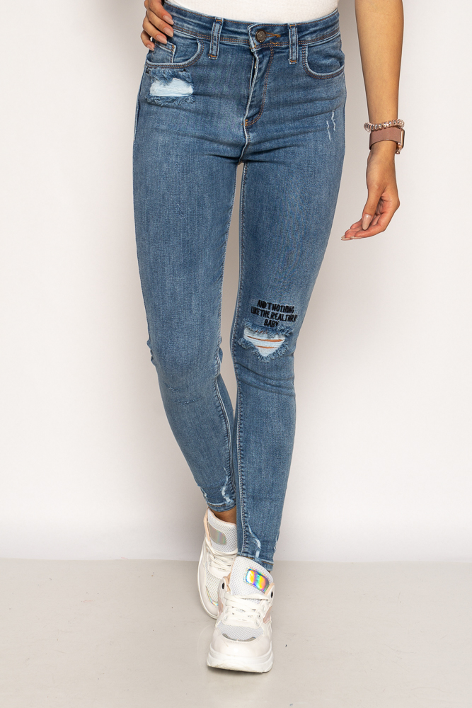 Акція на Стильные джинсы женские 134P400 від Time Of Style - 8