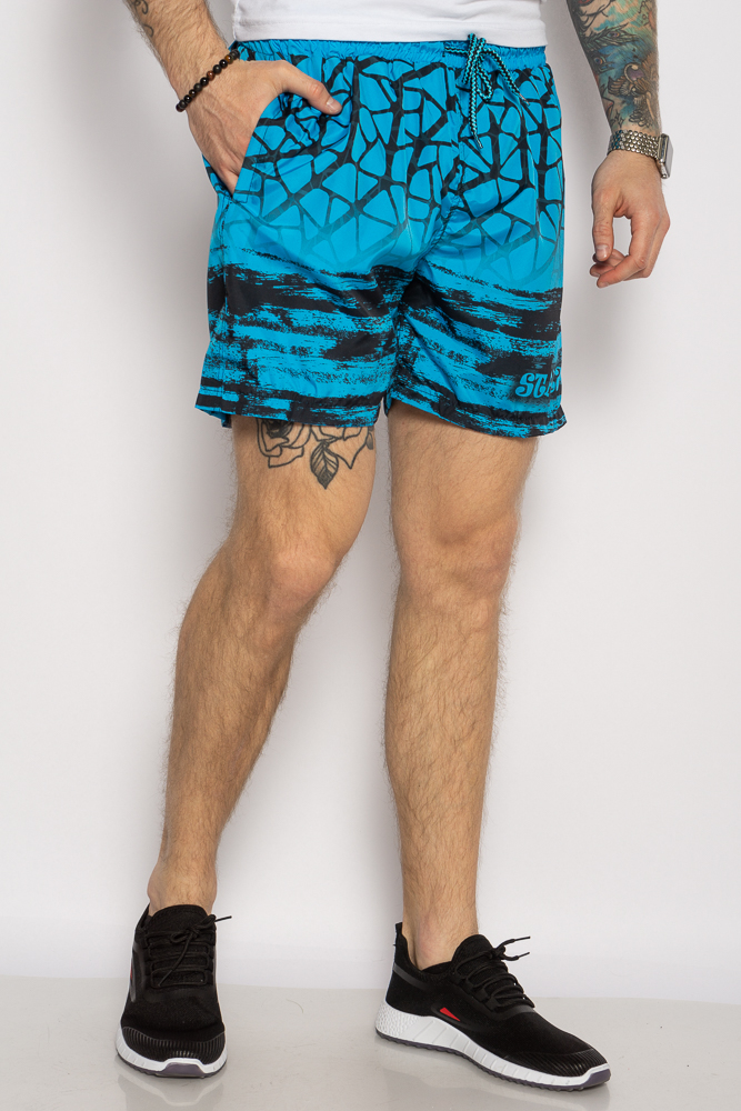 

Шорты с абстракцией 634P003, Черно-оранжевый;черно-горчичный;черно-голубой;черно-синий;черно-неоновый