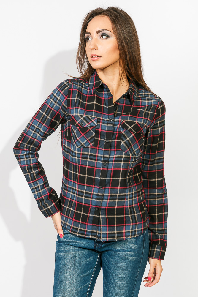 Рубашка женская стильный крой 793K001-1