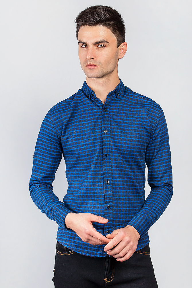 Рубашка стильная мужская 371F003